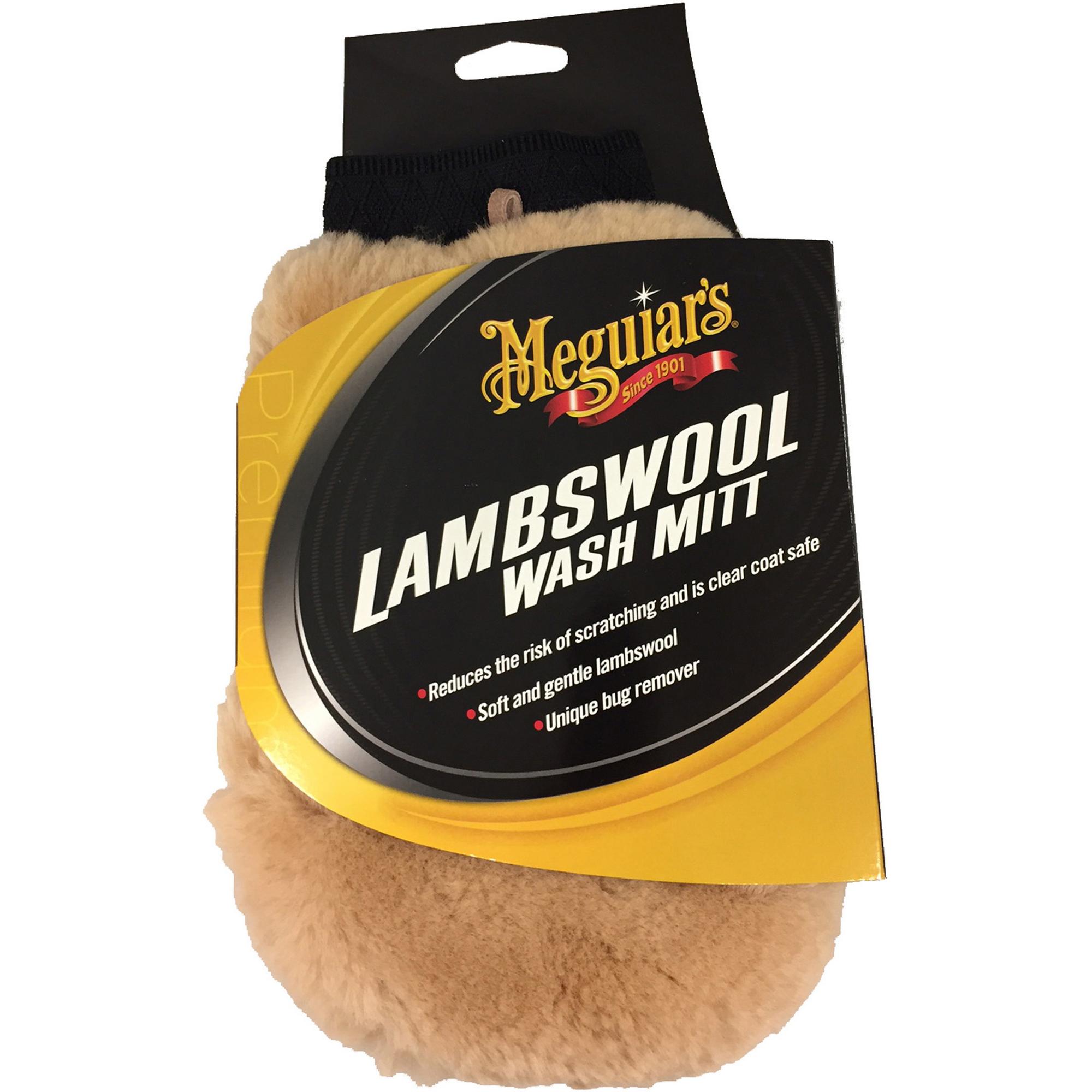 Meguiar's Lammwoll Handschuh bei Premium-Lackpflege