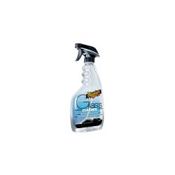 Various cleaning products for car windows and...