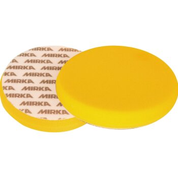 Mirka Polarshine Polierpads Ø 77 mm Mirka Schaumstoffpad PRO gelb (2er Pack)