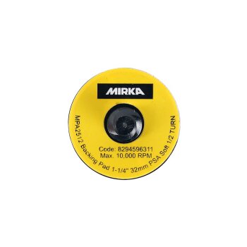 Mirka soft MIRKA Stick-Teller Ø 32 mm Quick Lock-Gewinde, für Schleifblüten-Exzenter ROS150NV Stick ungelocht (10Stk)