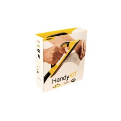 Mirka Handblock Kit mit Absaugschlauch und Abranet 80 x...