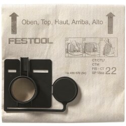 Festool Filtersack FIS-CT 33 202615 Papierfilter 452971...