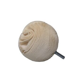 ROTWEISS polishing ball molton Ø 75 mm (1 pcs.)