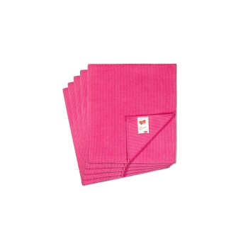 3M Microfibre Cloth 2010 (320mm x 360mm, red 5 pcs.)