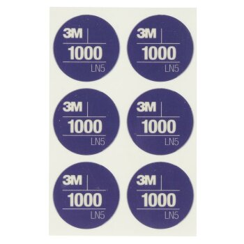 3M Lackkorrektur Handschleifsystem Schleifblüte 1000 32 mm (Pck mit 10 Stk)