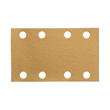 Mirka Gold Schleifpapier Streifen 81 x 133 mm Grip 8-fach gelocht