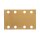 Mirka Gold Schleifpapier Streifen 81 x 133 mm Grip 8-fach gelocht