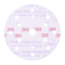 3M 51156 Hookit Purple Schleifscheibe P600 260L+ 15-Loch...