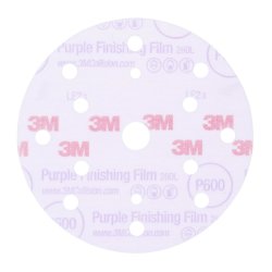 3M Hookit 260L+ Purple Schleifscheiben / 15-fach gelocht ø150 mm, P600 (50Stk)