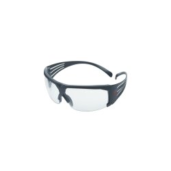 3M SecureFit Schutzbrille grauer Rahmen robuste Antikratz-Beschichtung (1 Stk)