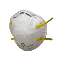 3M 8710E Atemschutzmaske FFP1 ohne Ventil (Packung mit 20...