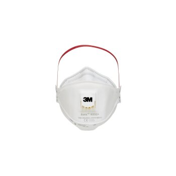 3M 9332+ Aura Atemschutzmaske FFP3 mit Ventil  (Pack mit 10 Stk)