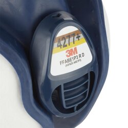 3M 4000+ wartungsfreie Einweg-Halbmaske gebrauchsfertig verschiedene Schutzgrade A1-A2, P2-P3