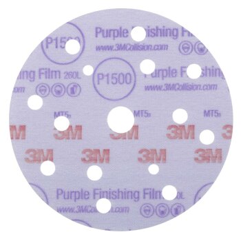 3M Hookit Purple Schleifscheibe 260L+ (50 Stk)