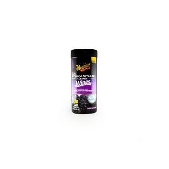 Meguiars G13600 Quik Interior Detailer Cleaner Wipes 17x20cm Innenraumreiniger (30 Tücher)