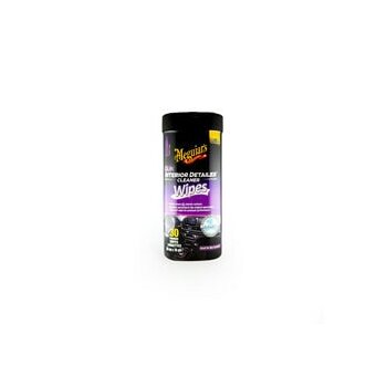 Meguiars G13600 Quik Interior Detailer Cleaner Wipes 17x20cm Innenraumreiniger (30 Tücher)