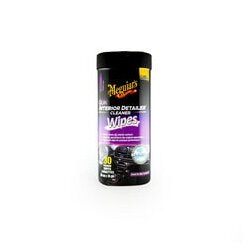 Meguiars G13600 Quik Interior Detailer Cleaner Wipes...