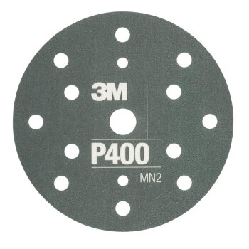 3M Hookit Flexible Schleifscheibe 270J 150mm 15-fach gelocht P400 - P1500 (25 Stk)
