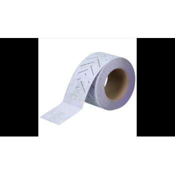 3M Cubitron II Hookit Schleifstreifen 737U auf Rolle Breite 70mm, 80mm oder 115mm Multihole (1 Stk)
