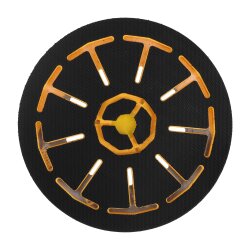 Mirka Schleifteller MF für Galaxy 150mm Multihole Medium (1 Stk)