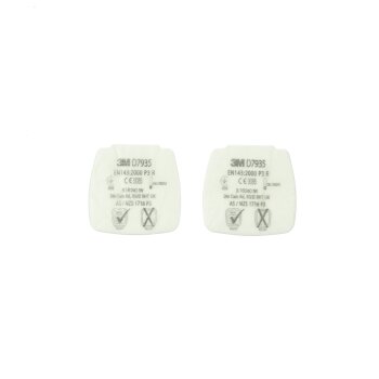 3M Secure Click Partikelfilter P1, P2 oder P3 R für Halbmasken HF-800