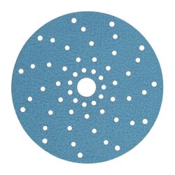 3M Hookit Blau 325U Schleifscheibe Multihole Ø150...