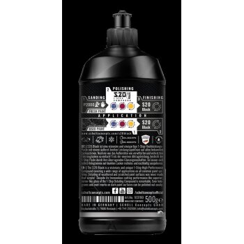 Scholl Concepts S20 BLACK Real 1-Step Paste (500g)