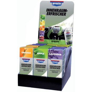presto Innenraum-Erfrischer verschiedene Düfte (150ml)