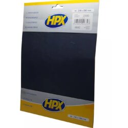 DupliColor HPX-Schleifpapier von Körnung 80 bis 2000 (4 Stk)