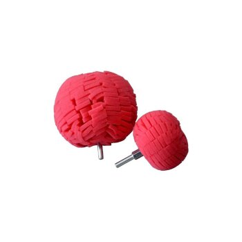 ROTWEISS Polierball fein rot Ø 75mm oder 100mm (1 Stk)