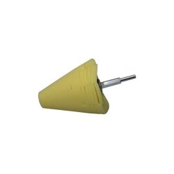 ROTWEISS Polierkegel mittelhart gelb Ø 80mm oder...