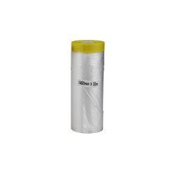 MP CQ-Foil Abdeckfolie mit Papierklebeband in vielen Breiten (versch. Längen)