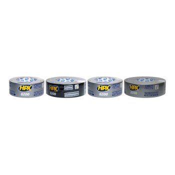 DupliColor HPX Panzerband 6200 Schwarz oder Silber 48mm (25m oder 50m)