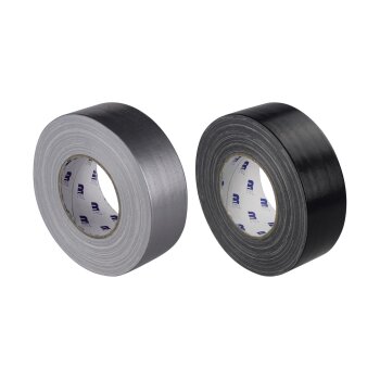 MP Gewebeband DCT Silber oder Schwarz (5 m / 50 m Rolle x 50mm)