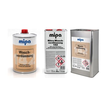 Mipa Nitro Waschverdünnung 142 (1L, 6L oder 12L)