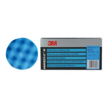 3M Ultrafina SE Anti-Hologramm-Polierschaum blau 150mm (2Stk) oder 76mm (4Stk)