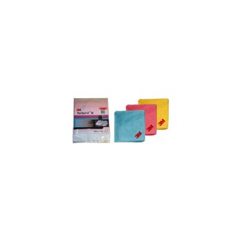 3M Perfect-it III Hochleistungs-Poliertuch rosa, blau oder gelb (1 Stk)
