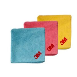 3M Perfect-it III Hochleistungs-Poliertuch rosa, blau oder gelb (1 Stk)