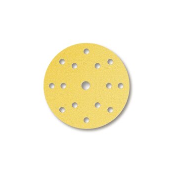 MIRKA GOLD Universalschleifpapier 150mm GRIP 15 L P40 - P180 (10 Stück)