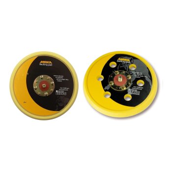 Mirka Medium Stick-Teller Ø 150 mm 5/16" Gewinde, ungelocht oder 6-Loch