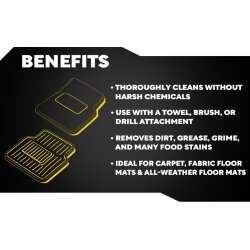 Meguiars G262816 Foaming Floormat and Carpet Cleaner...